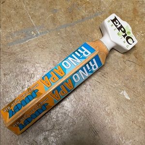 Epic Brewing Craft beer tap handle!